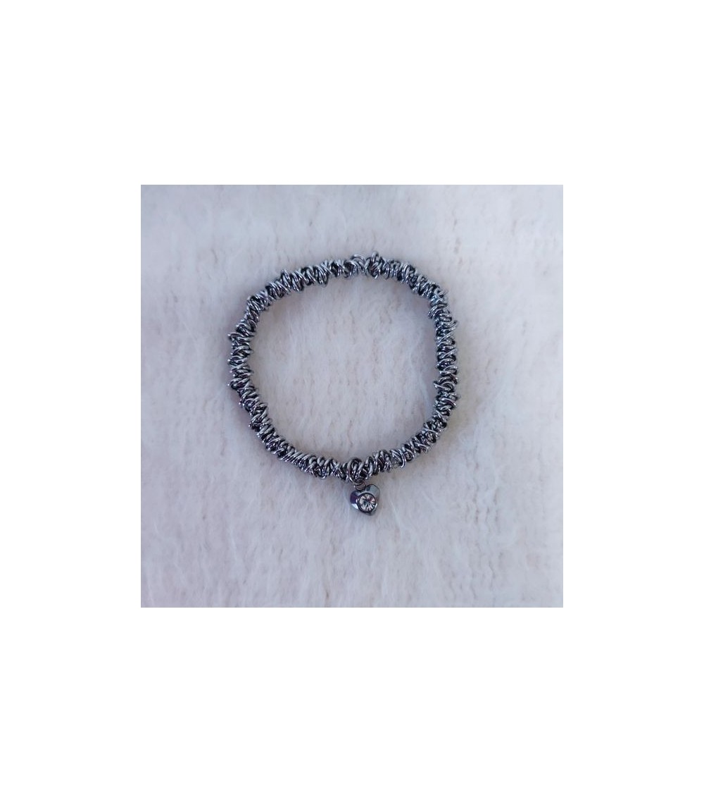 Pulsera elástica de acero | Tienda Online de bisutería creativa